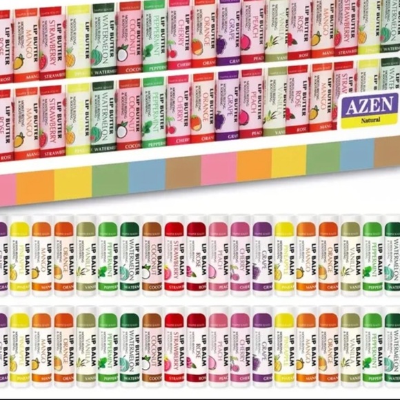 10 pieces Lip Balm Set, Lip Moisturizer, Lipstick Gift Set, Moisturizing - Picture 7 of 7